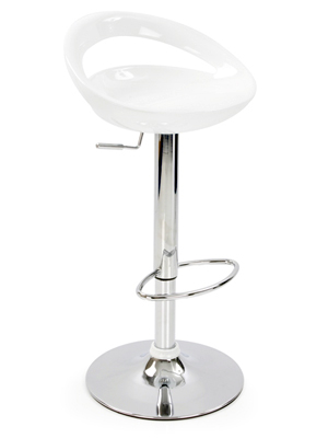 White Wishbone Bar Stool